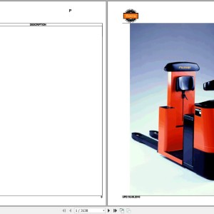 Rocla P20 PD20 PDF10 PF10 Parts Catalog 2010