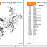Rocla PS20 PS30t PS20D PS10f PS10Df PS20S PS20DS Parts Catalog 2012