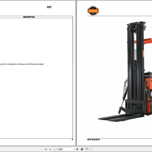 Rocla SST12 Series SST16 Series SST20 Series Parts Catalog 2010