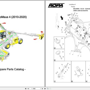 ROPA euroMaus 4 (2010-2020) Parts Catalog PDF