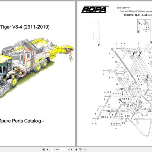 ROPA euroTiger V8-4 (2011-2019) Parts Catalog PDF