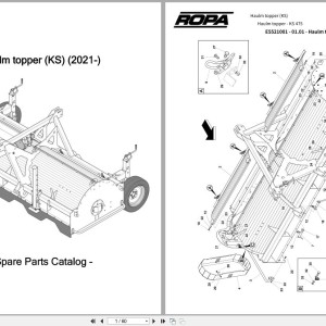 ROPA Haulm Topper (KS) (2021-) Parts Catalog PDF