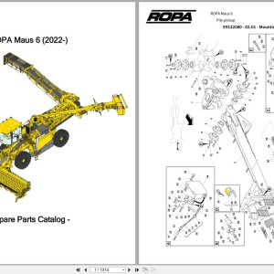 ROPA Maus 6 (2022-) Parts Catalog PDF