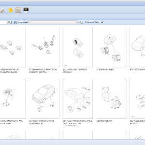 SAIC Roewe MG Electronic Parts Catalog 11.2024