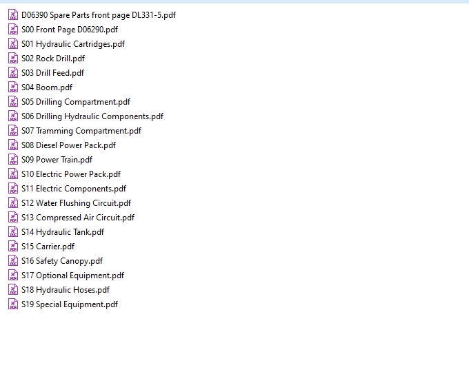 Sandvik 12.7 GB Service Operators Parts Manual (3)