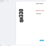 Sandvik QH330 Operators Manual