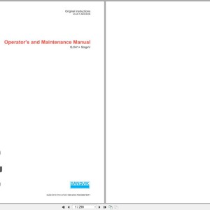 Sandvik QJ341+ Stage V Operators and Maintenance Manual