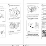 Sany 4HK1 Interim Tier 4 Compatible Isuzu Diesel Engine Workshop Manual IDE-2620