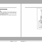 Sany 4LE2X Isuzu Diesel Engine Instruction Manual IDE-6250