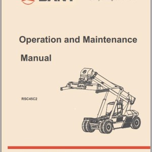 Sany RSC45C2 Operation Maintenance Manual and Diagrams