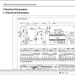 Sany SAP90C-8 Electrical and Hydraulic Schematic