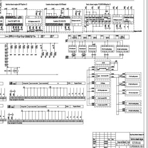 Sany SCM2000C8 Electric and Hydraulic Schematic