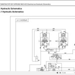 Sany SPR200-6 SPR160C-6 Electrical and Hydraulic Schematics