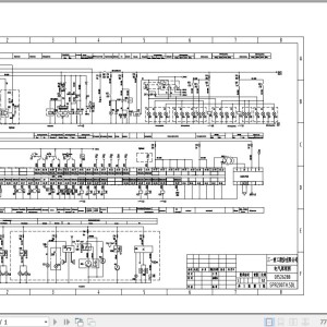 Sany SPR200TH Electrical and Hydraulic Schematic