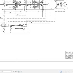 Sany SSR180C-8C3.4 Hydraulic Schematic YLJ004594088