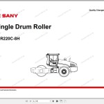 Sany SSR220(A)C-8 Electrical and Hydraulic Schematics