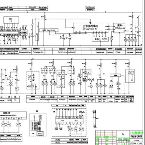 Sany STG190C-8.29DL Electrical and Hydraulic Schematic