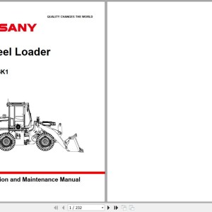 Sany SW936K1 Operation and Maintenance Manual