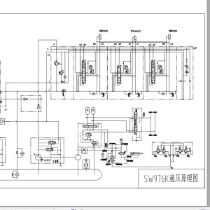 Sany SW976K Hydraulic Schematic