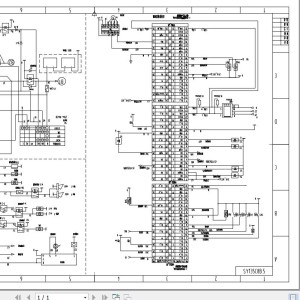 Sany SY135C8B SY135C8M Electrical Schematics