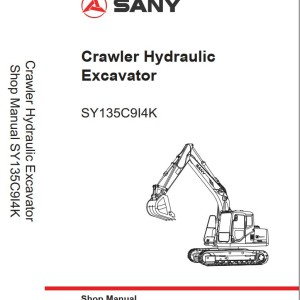 Sany SY135C9I4K Shop Manual