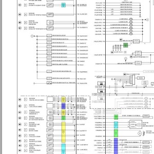 Sany SY135C9I4K(EU) Electrical and Hydraulic Circuit Diagram