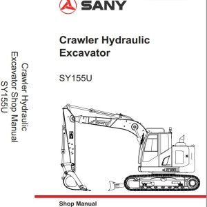 Sany SY155U Shop Manual B06T03ENAN1-SY135C8I3K