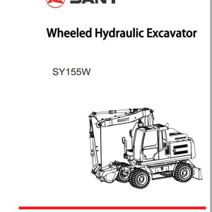 Sany SY155W9D4R Operation and Maintenance Manual