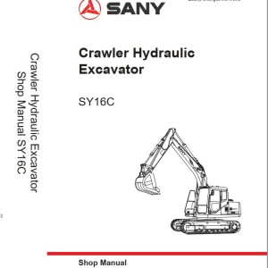 Sany SY16C Shop Manual