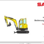 Sany SY18 Operation Manual 500972