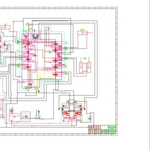 Sany SY200C1 Electrical and Hydraulic Schematics