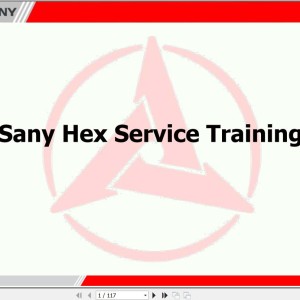 Sany SY205C SY215C Service Training