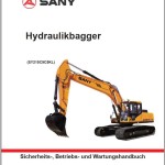 Sany SY215C9C5KL Operation and Maintenance Manual 501063