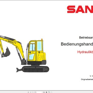 Sany SY35C Operation Manual 534130