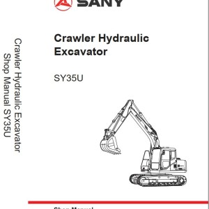 Sany SY35U Shop Manual
