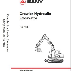 Sany SY50U Shop Manual