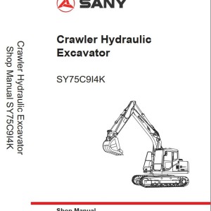 Sany SY75C9I4K Shop Manual