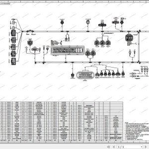 Sany SYM3250ZZX1E Chassis Wiring Harness QDP007447643