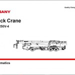 Sany STC250T5-4 Electrical Hydraulic Schematics QZJ100000392