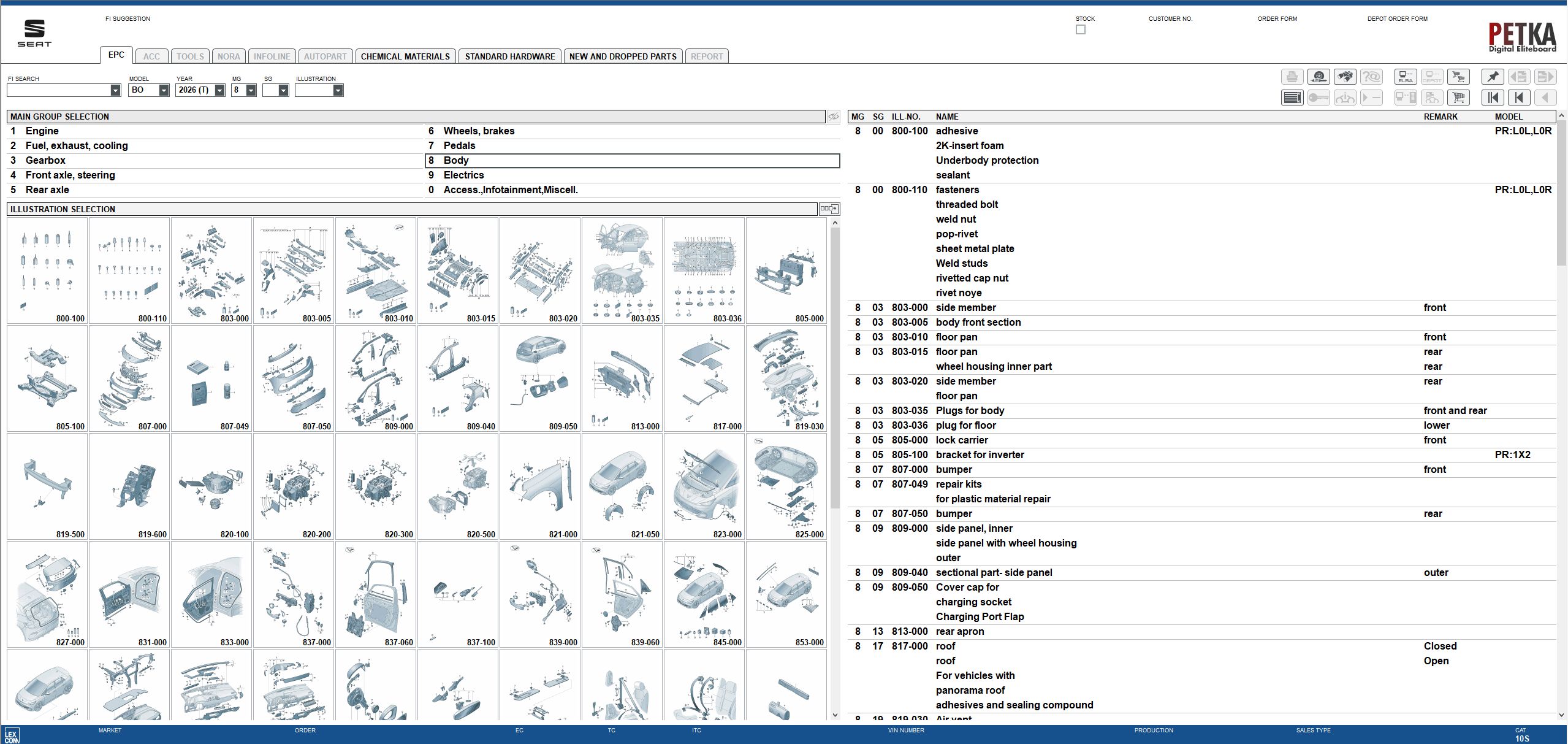 Seat EPC 8.3 08.2025 1142 Electronic Parts Catalog VMware_3
