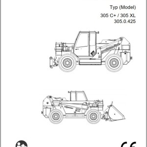 Sennebogen 305 C+ 305 XL 305.0.425 Operating and Maintenance Instructions DE