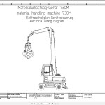 Sennebogen 730 730.0.125 Electric and Hydraulic Wiring Diagram