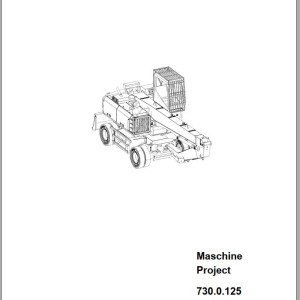 Sennebogen 730 730.0.125 Spare Parts List