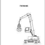 Sennebogen 730 M-HD 730.0.125 Operating and Maintenance Instructions RU