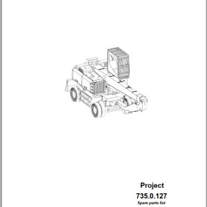 Sennebogen 735 735.0.1018 Spare Parts List