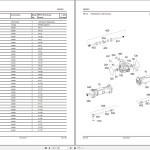 Sennebogen 818 818.0.1239 Spare Parts List