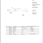 Sennebogen 821 821.0.220 Spare Parts List