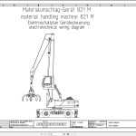 Sennebogen 821 821.0.743 Electric and Hydraulic Wiring Diagram