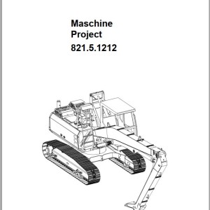Sennebogen 821 821.5.923 Spare Parts List