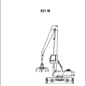 Sennebogen 821 M 821.0.479 Operating and Maintenance Instructions DE